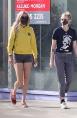 KRISTEN STEWART and DYLAN MEYER Out Shopping in West Hollywood 03/14/2022