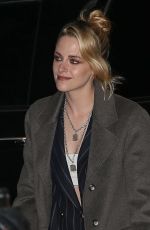 KRISTEN STEWART Arrives at Her Hotel in New York 03/10/2022