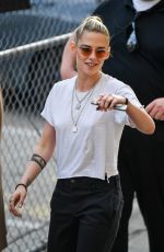 KRISTEN STEWART Arrives at Jimmy Kimmel Live Studios 03/15/2022