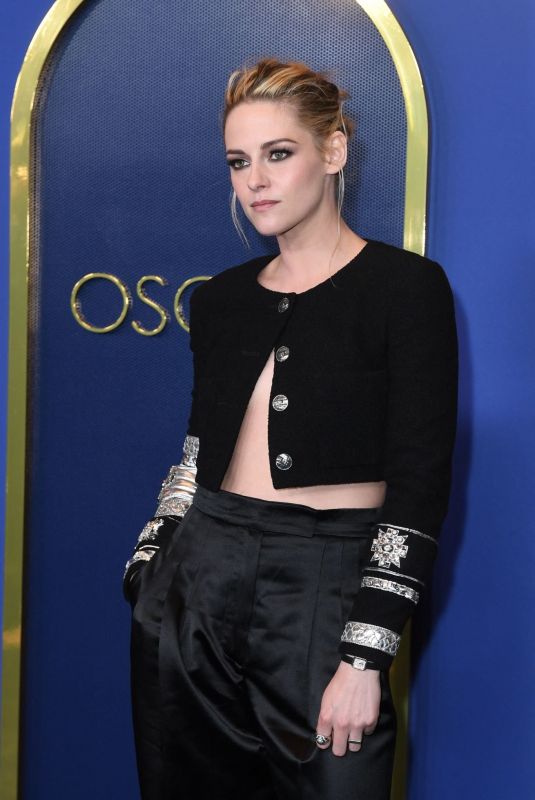 KRISTEN STEWART at 2022 Oscars Nominees Luncheon in Los Angeles 03/07/2022
