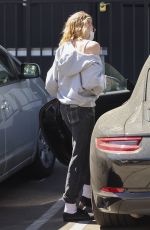 KRISTEN STEWART Leaves a Hair Salon in Beverly Hills 03/22/2022
