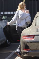 KRISTEN STEWART Leaves a Hair Salon in Beverly Hills 03/22/2022