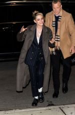 KRISTEN STEWART Night Out in New York 03/10/2022
