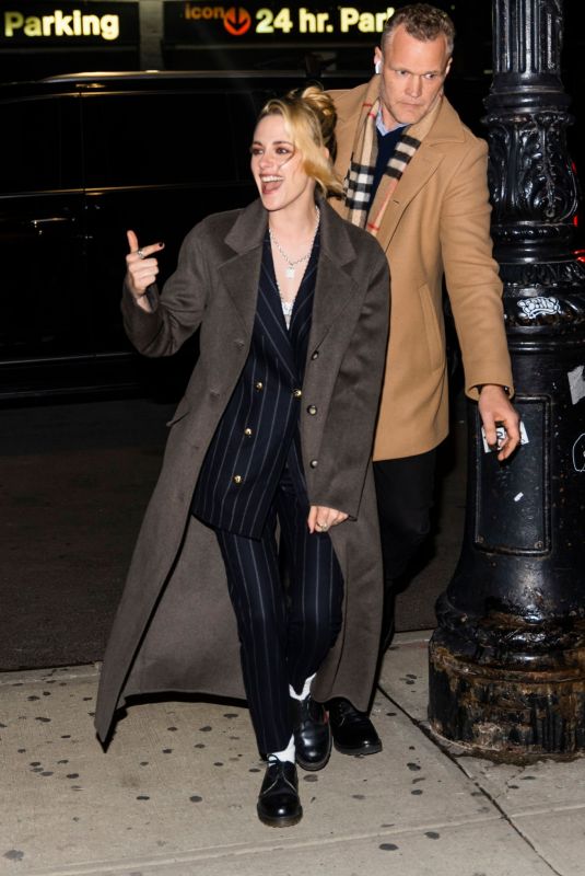 KRISTEN STEWART Night Out in New York 03/10/2022