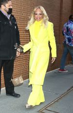 KRISTIN CHENOWETH Arrives at The View in New York 03/08/2022