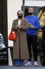 KYLIE MINOGUE Out in Milan 02/28/2022