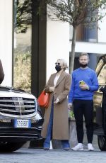 KYLIE MINOGUE Out in Milan 02/28/2022