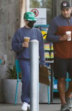 LADY GAGA and Michael Polansky Leaves Grocery Market in Malibu 03/21/2022