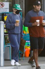 LADY GAGA and Michael Polansky Leaves Grocery Market in Malibu 03/21/2022