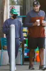 LADY GAGA and Michael Polansky Leaves Grocery Market in Malibu 03/21/2022
