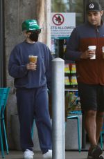 LADY GAGA and Michael Polansky Leaves Grocery Market in Malibu 03/21/2022