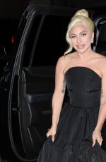 LADY GAGA Arrives at Film Critics Awards in New York 03/16/2022