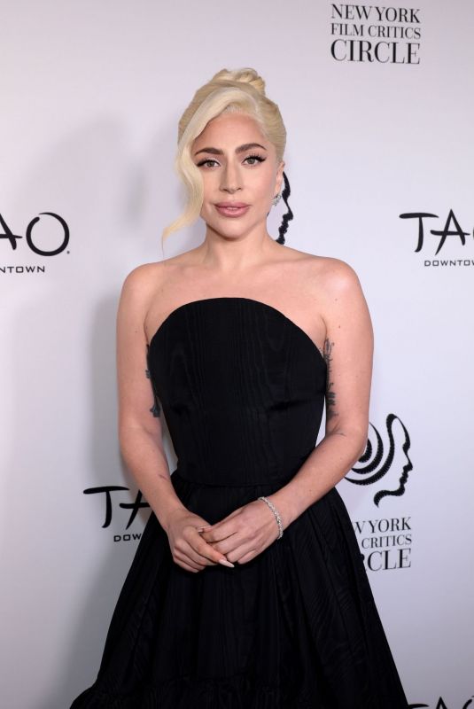 LADY GAGA at 2022 New York Film Critics Circle Awards in New York 03/16/2022