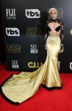 LADY GAGA at 27th Annual Critics Choice Awards in Los Angeles 03/13/2022