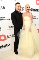 LADY GAGA at Elton John AIDS Foundation’s 30th Annual Academy Awards Viewing Party in West Hollywood 03/27/2022