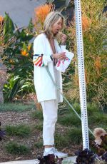 LADY VICTORIA HERVEY Out with Her Dog in Los Angeles 03/10/2022