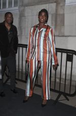LASHANA LYNCH Arrives at Charles Finch x Chanel BAFTA Dinner in London 03/12/2022