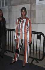 LASHANA LYNCH Arrives at Charles Finch x Chanel BAFTA Dinner in London 03/12/2022