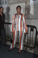 LASHANA LYNCH Arrives at Charles Finch x Chanel BAFTA Dinner in London 03/12/2022