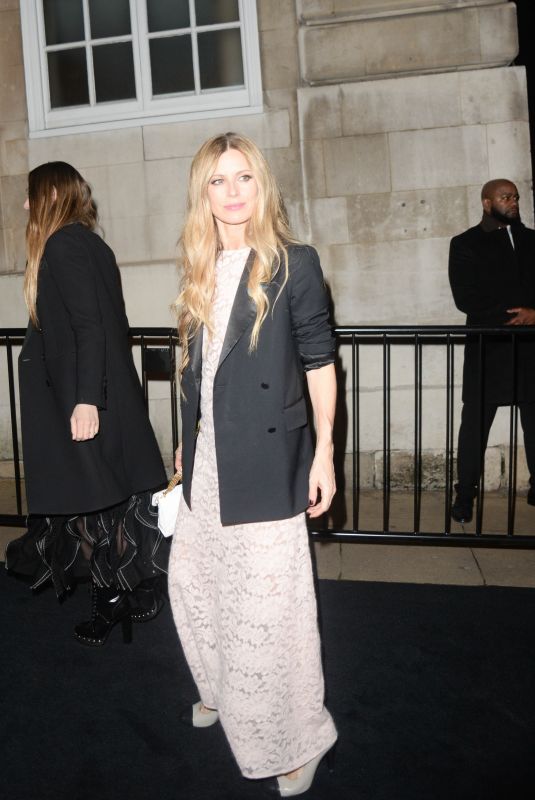 LAURA BAILEY Arrives at Charles Finch & Chanel Pre-BAFTA