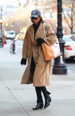 LAURA HARRIER Out and About in New York 03/02/2022