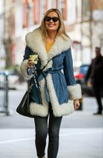 LAURA WHITMORE Arrives at BBC Studios in London 03/06/2022