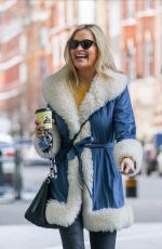LAURA WHITMORE Arrives at BBC Studios in London 03/06/2022
