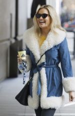 LAURA WHITMORE Arrives at BBC Studios in London 03/06/2022