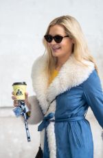 LAURA WHITMORE Arrives at BBC Studios in London 03/06/2022
