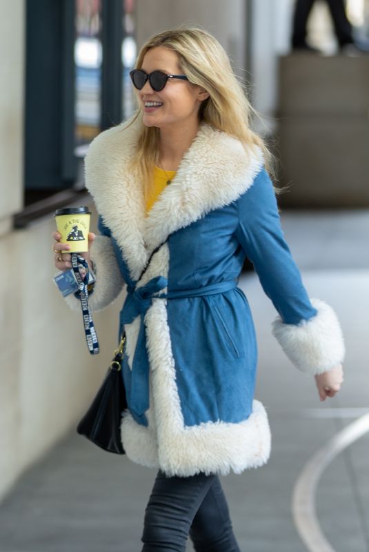 LAURA WHITMORE Arrives at BBC Studios in London 03/06/2022