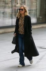 LAURA WHITMORE Leaves BBC Studios in London 03/13/2022