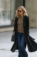 LAURA WHITMORE Leaves BBC Studios in London 03/13/2022