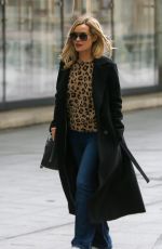 LAURA WHITMORE Leaves BBC Studios in London 03/13/2022