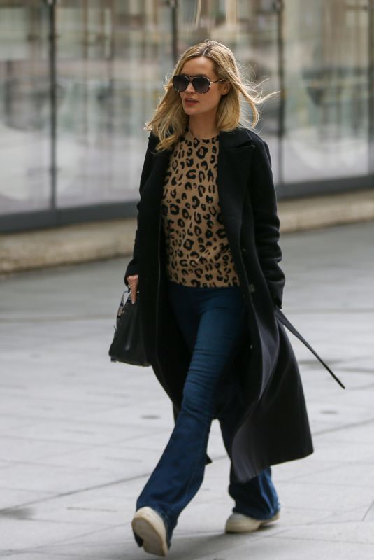 LAURA WHITMORE Leaves BBC Studios in London 03/13/2022