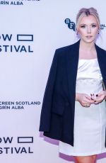 LAUREN LYLE at Outlander Preview Screening at Glasgow Film Theatre 03/03/2022