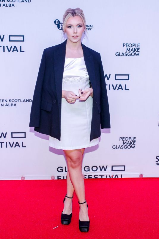 LAUREN LYLE at Outlander Preview Screening at Glasgow Film Theatre 03/03/2022