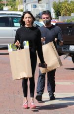 LAUREN SILVERMAN and Simon Cowell Out Shopping in Malibu 03/21/2022