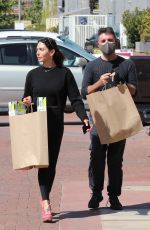 LAUREN SILVERMAN and Simon Cowell Out Shopping in Malibu 03/21/2022