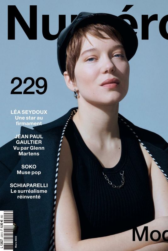 LEA SEYDOUX in Numero Magazine, France March 2022