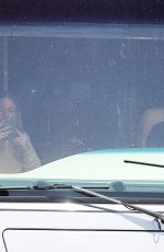 LEANN RIMES and Eddie Cibrian in Their Enormous Luxury Winnebago in Los Angeles 03/18/2022