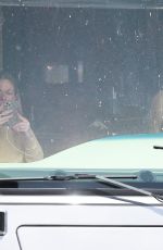 LEANN RIMES and Eddie Cibrian in Their Enormous Luxury Winnebago in Los Angeles 03/18/2022