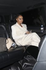 LEIGH-ANNE PINNOCK Leaves NME Awards in London 03/02/2022