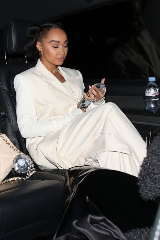 LEIGH-ANNE PINNOCK Leaves NME Awards in London 03/02/2022