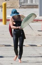LEIGHTON MEESTER Out Surfing in Malibu 03/17/2022