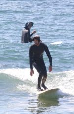 LEIGHTON MEESTER Out Surfing in Malibu 03/17/2022