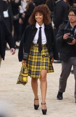 LENA MAHFOUF at Dior Show at Paris Fashion Week 03/01/2022