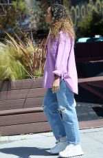 LEONA LEWIS Out and About in Los Angeles 03/30/2022