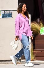 LEONA LEWIS Out and About in Los Angeles 03/30/2022