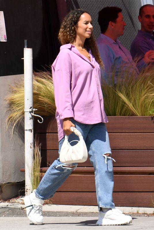 LEONA LEWIS Out and About in Los Angeles 03/30/2022