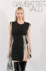 LEONIE HANNE at Giambattista Valli Show at Paris Fashion Week 03/07/2022